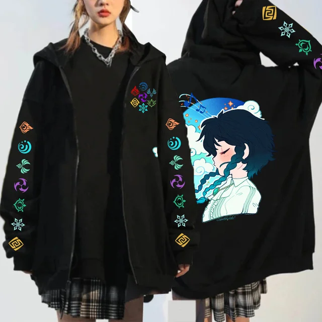 Genshin Impact Windy Cool Unisex Coat Pants weebmemes