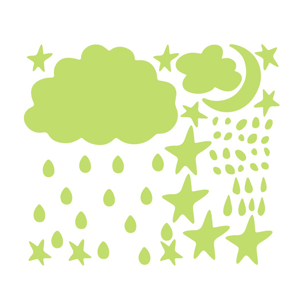 Luminous Wall Sticker Clouds Raindrops Stars Moon Glowing Wallpaper Sticker, 501 Original
Luminous Wall Sticker Clouds Raindrops Stars Moon Glowing Wallpaper Sticker, 501 Original