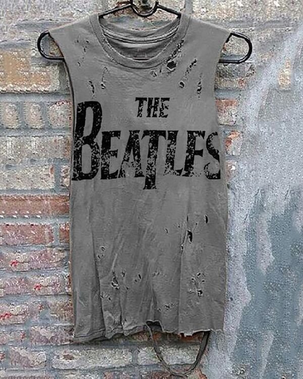 Washed and Worn Street Hole Top
