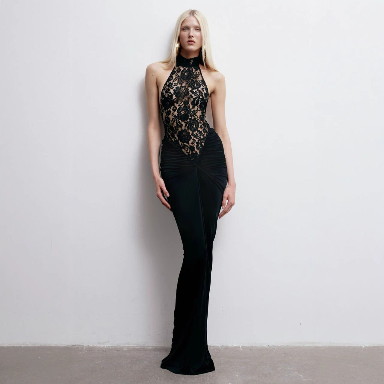 black dress for women midi Shop Best Loop Detailed Online Order Now at Color:Black White Dot full length 12 Outfits: What to