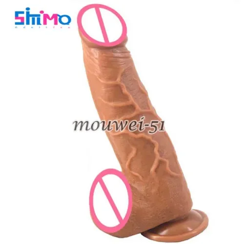 pornhint Pornhint Huge Dildo With Suction Cup Massager Anal Plug G-Spot Sex Toys Masturbation