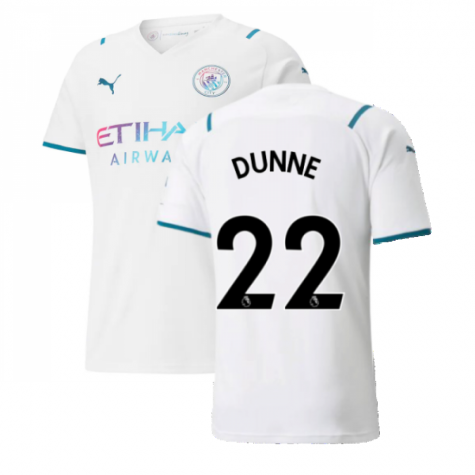 Man City Richard Dunne 22 Away Shirt Kit 2021-2022