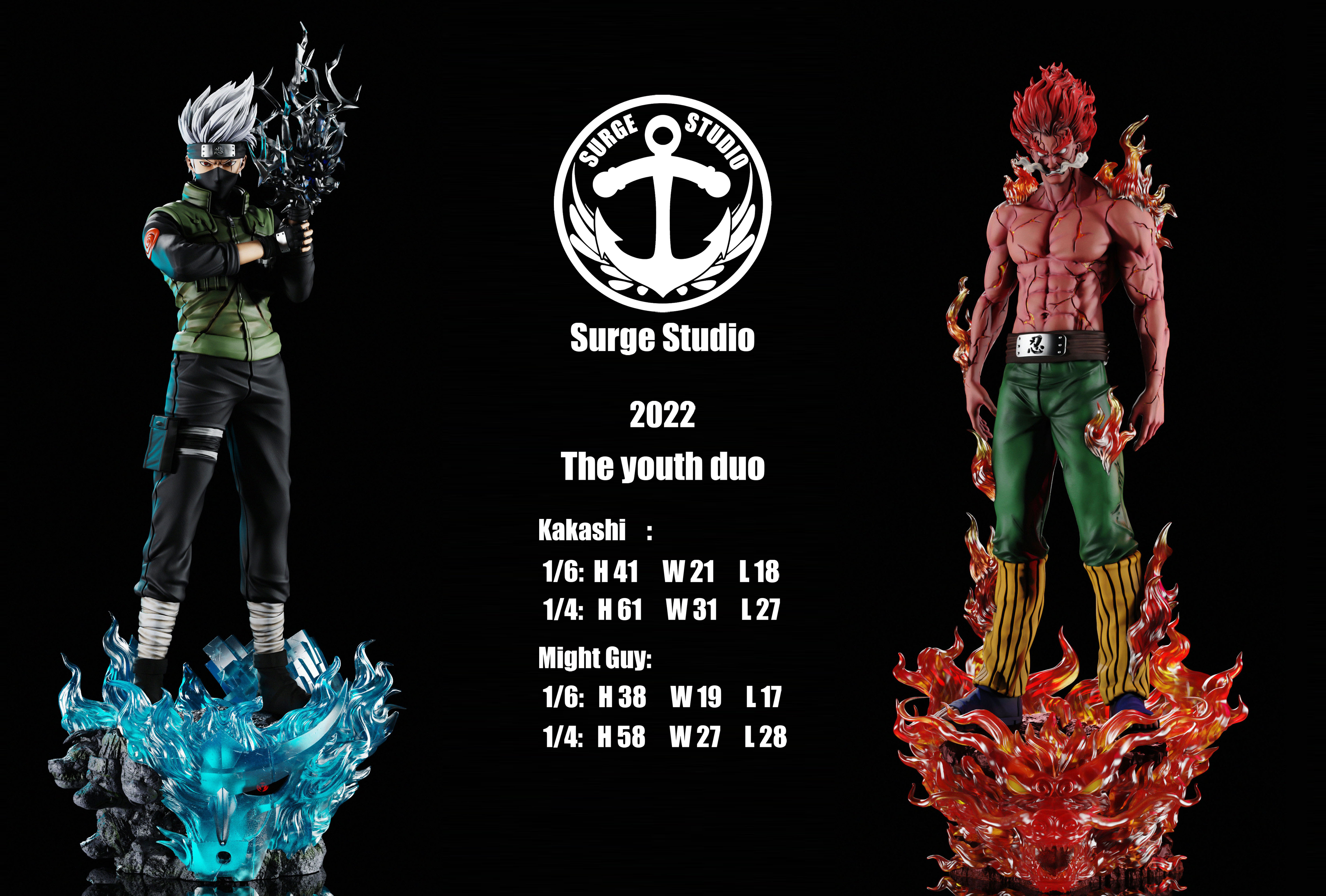 1/4 Scale Uchiha Shisui Bust Statue - Naruto Resin Statue - SURGE Studios  [In Stock]