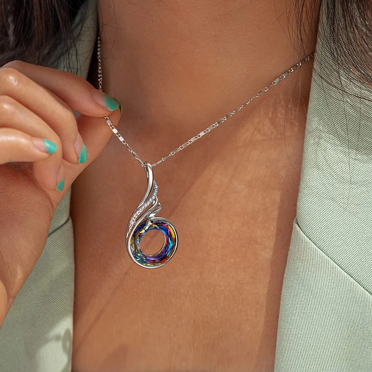 S925 Fashion Phoenix Crystal Necklace