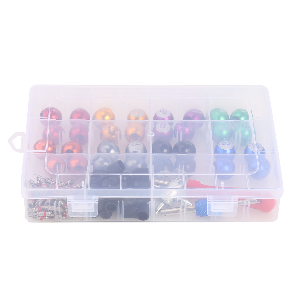 115pcs/set Tire Valve Stem Cap Air Valve Dust Cover + Valve Core + Tool Kit, 501 Original
115pcs/set Tire Valve Stem Cap Air Valve Dust Cover + Valve Core + Tool Kit, 501 Original
