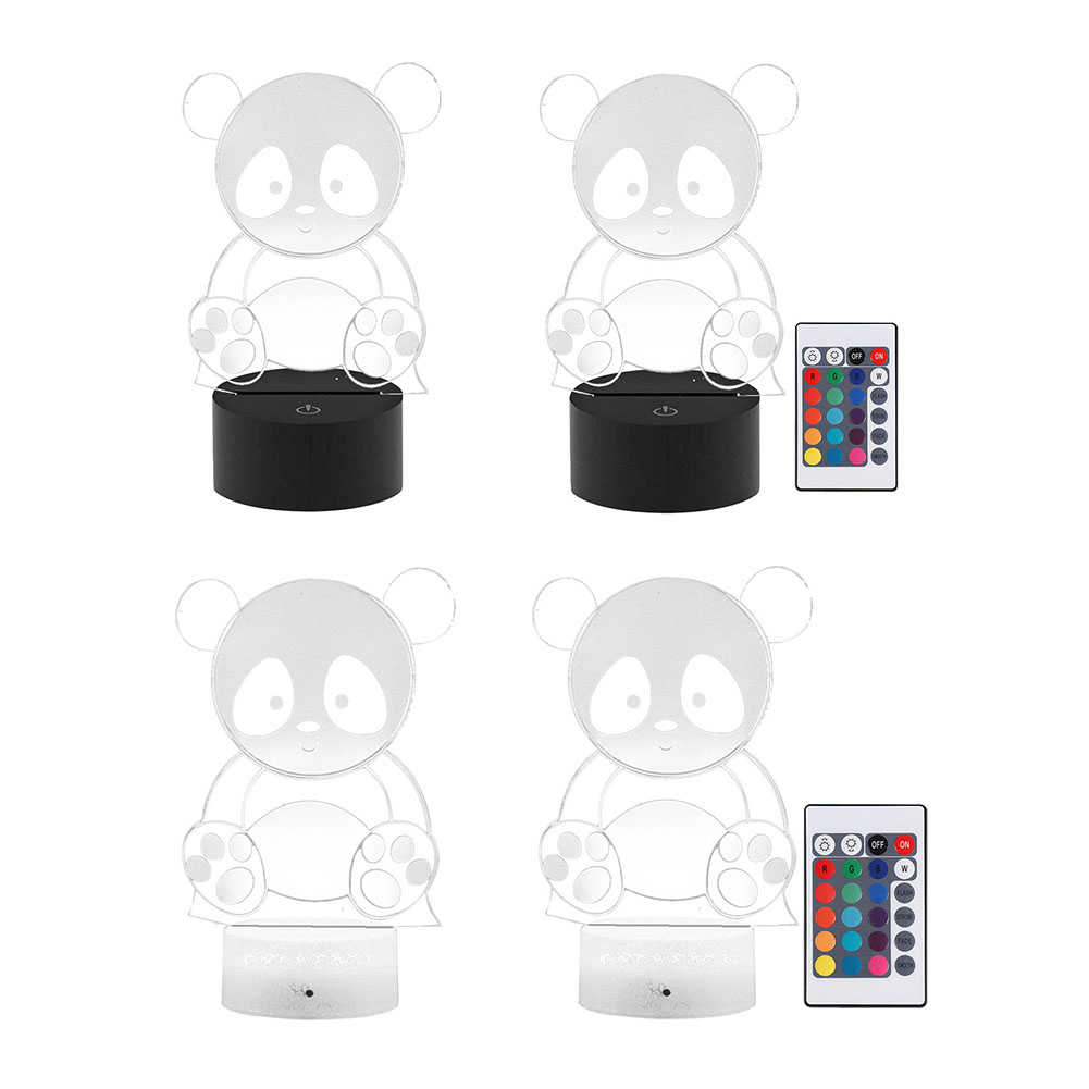 3D Panda Night Light Bedside Acrylic Board Touch Lamp Kids Bedroom Decor, 501 Original
3D Panda Night Light Bedside Acrylic Board Touch Lamp Kids Bedroom Decor, 501 Original