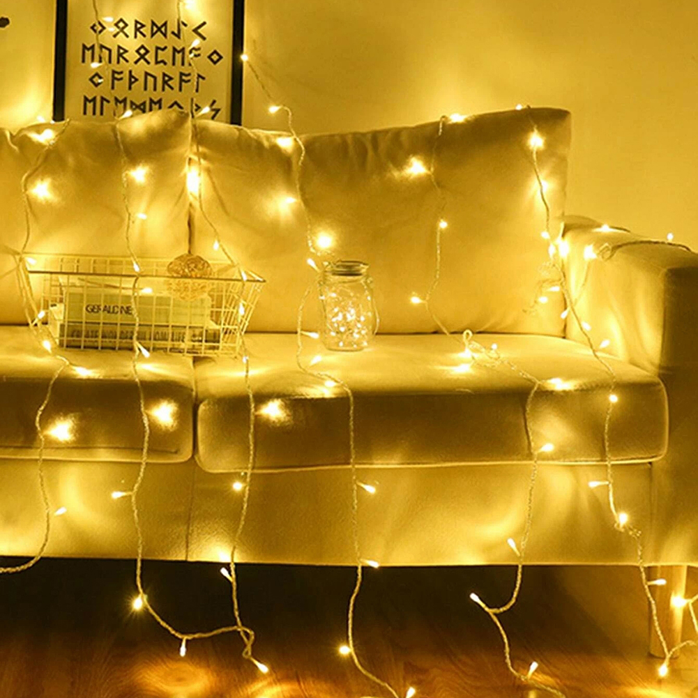4m 40LEDs Icicle Light String Waterproof USB Curtain Light Wedding Decor, Warm white, 501 Original
4m 40LEDs Icicle Light String Waterproof USB Curtain Light Wedding Decor, Warm white, 501 Original