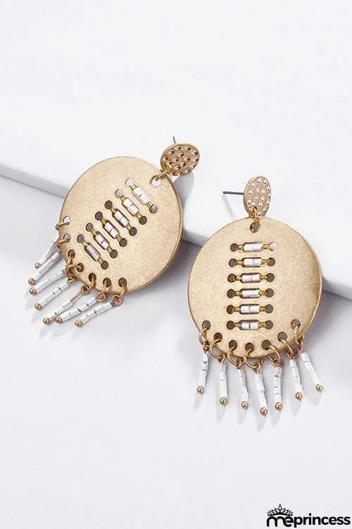 Metal Beads Earring