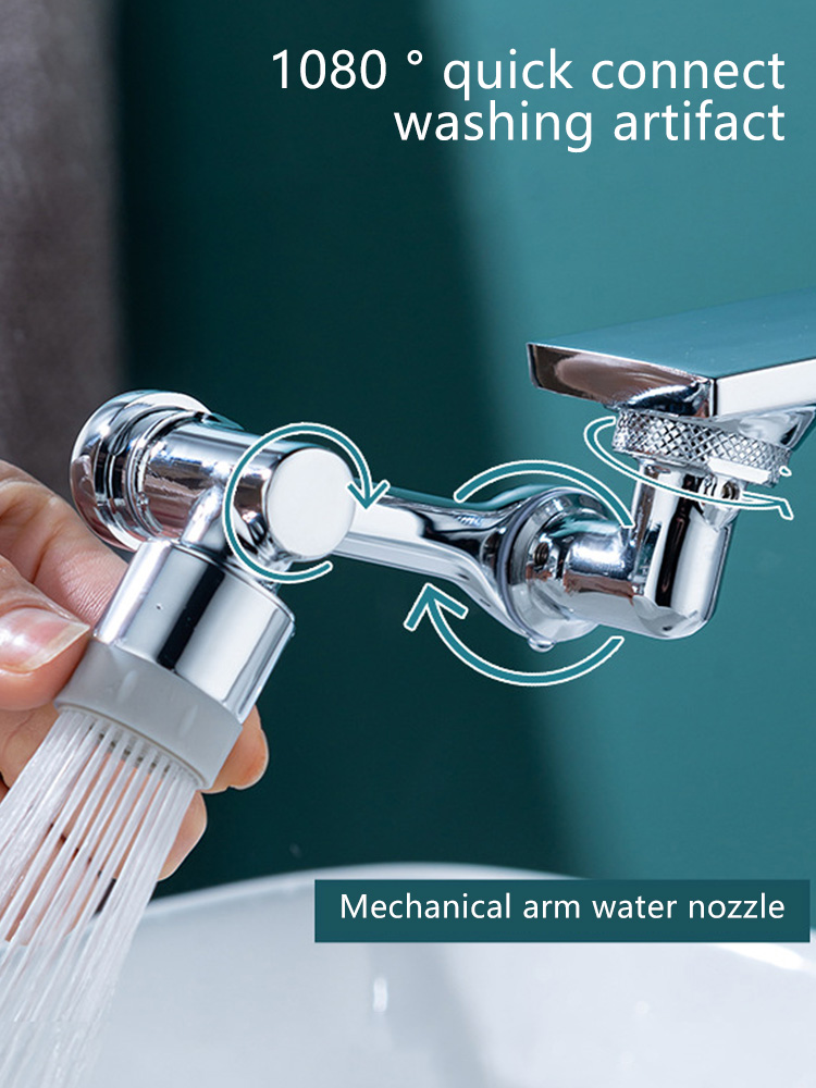 1080 Degree Swivel Sink Faucet Aerator Universal Splash Tap Faucet Extender, 501 Original
1080 Degree Swivel Sink Faucet Aerator Universal Splash Tap Faucet Extender, 501 Original