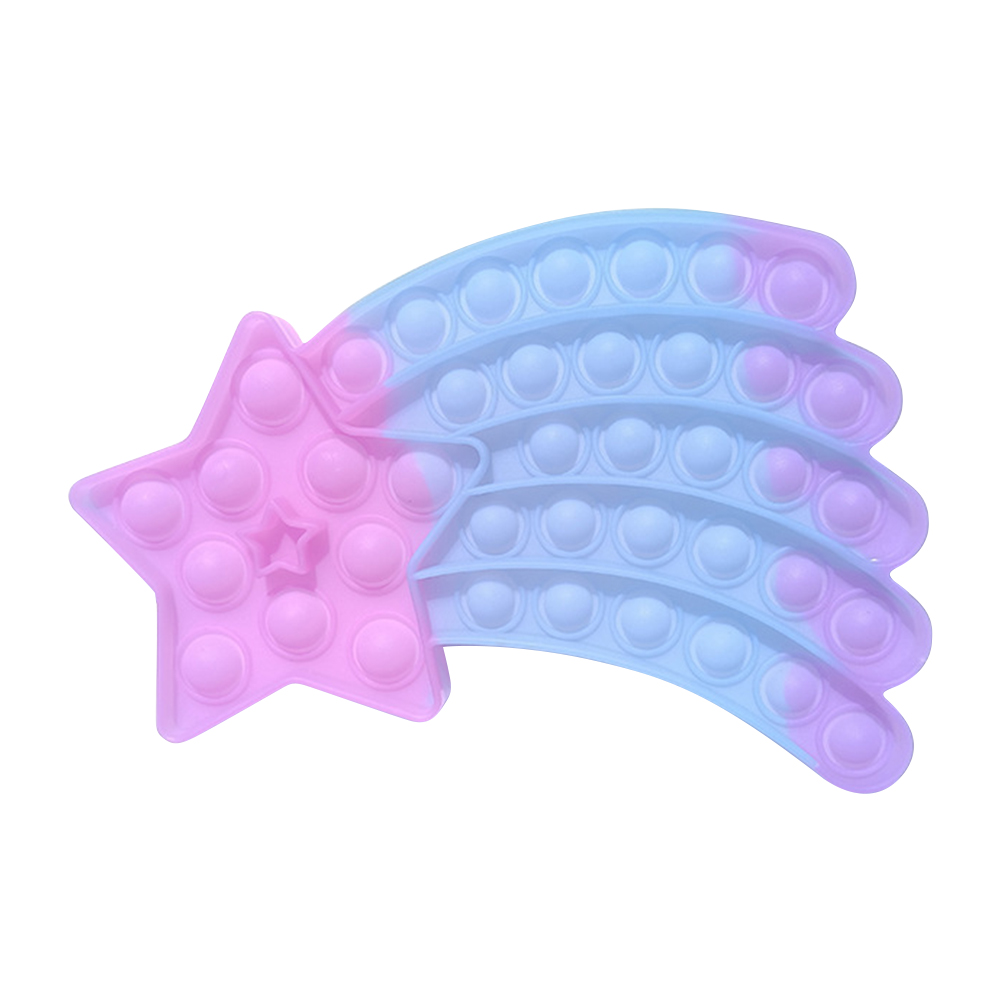 Gradient Meteor Silicone Push Bubble Fingertip Toys Decompression Crafts, 501 Original
Gradient Meteor Silicone Push Bubble Fingertip Toys Decompression Crafts, 501 Original