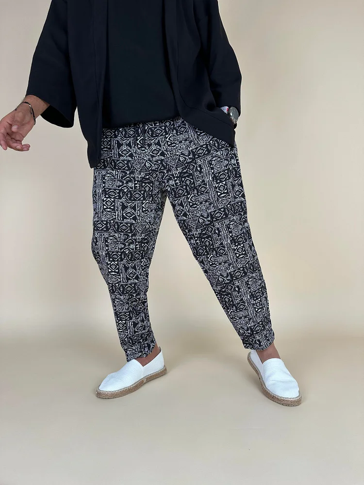 Printed 9/10 Men's Jogging Pants