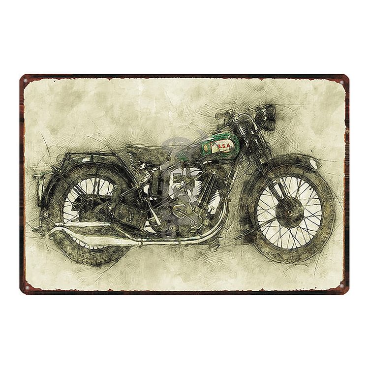 Isle Of Man TT Motorcycle - Vintage Tin Signs/Wooden Signs - 20*30cm/30*40cm