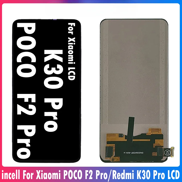 6.67'' incell Display For Xiaomi Redmi K30 Pro LCD Display Touch Screen Digitizer Panel For Xiaomi Poco F2 Pro M2004J11G