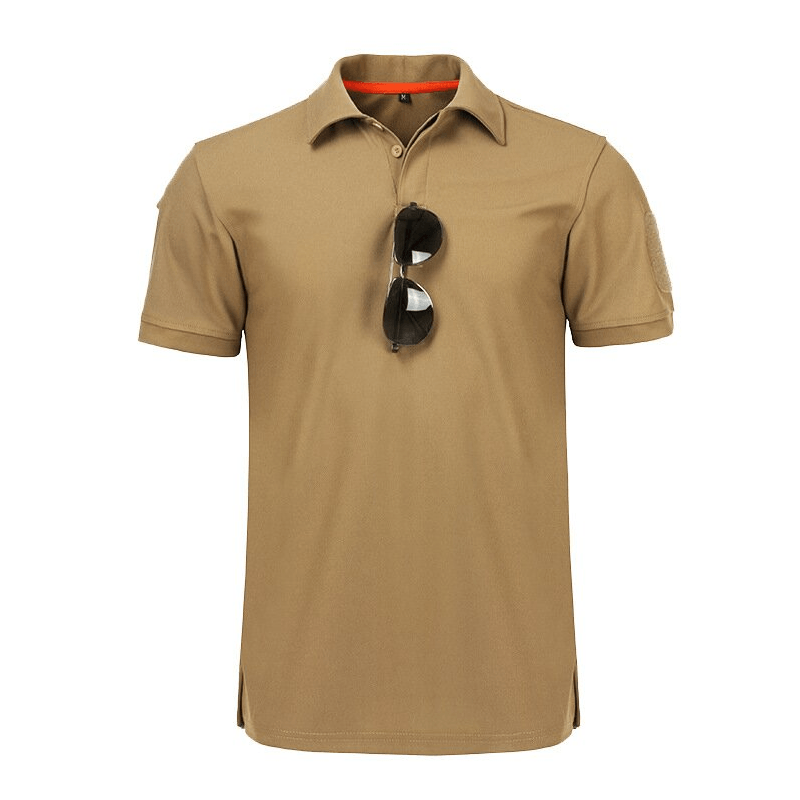 Men's Outdoor Quick Dry Polo Shirt letclo Letclo