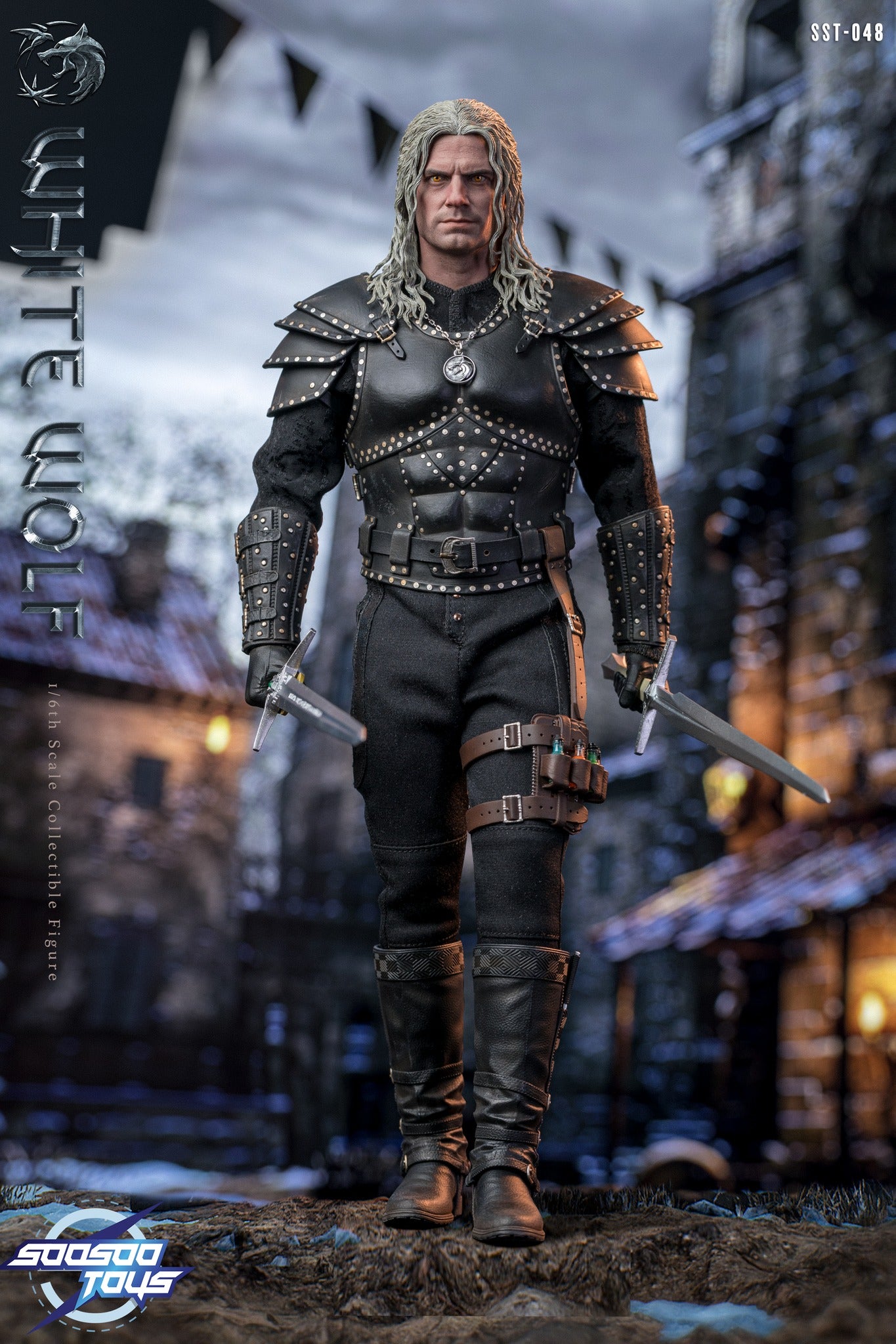 Preorder! Soosootoys SST048 1/6 White Wolf Figure