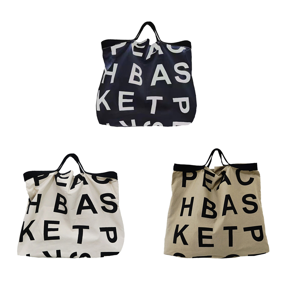 Fashion Women Letters Printing Canvas Top-handle Handbag Retro Shopping Bag, Beige, 501 Original
Fashion Women Letters Printing Canvas Top-handle Handbag Retro Shopping Bag, Beige, 501 Original