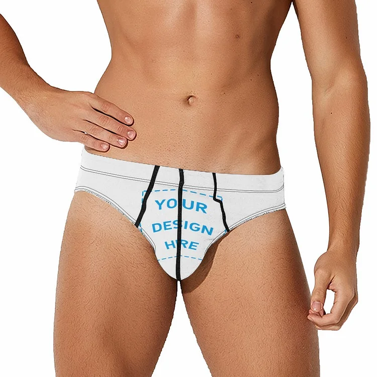 Personalized Men’s Cotton Brief Underwear