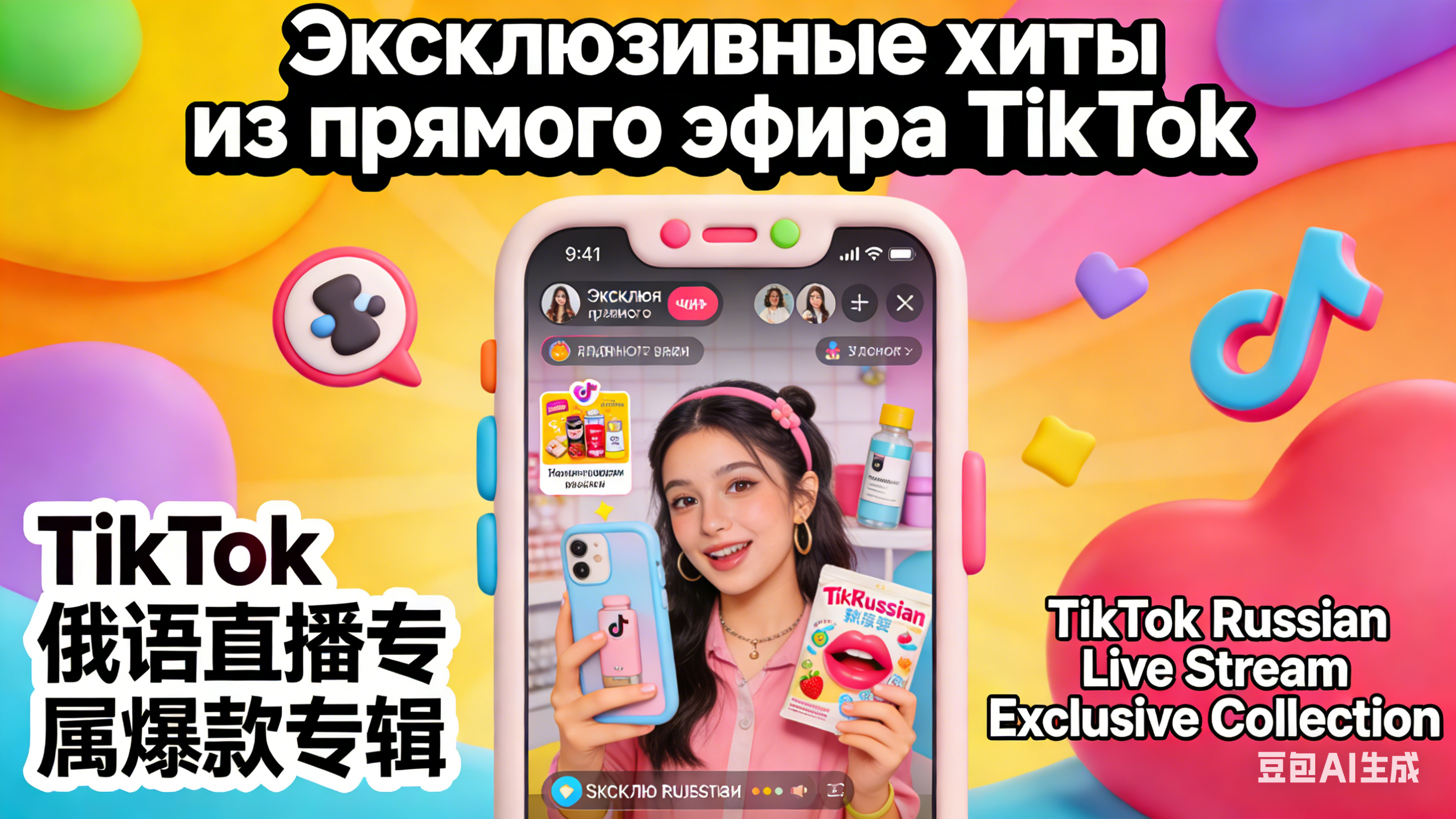 TikTok 直播专属爆款专辑