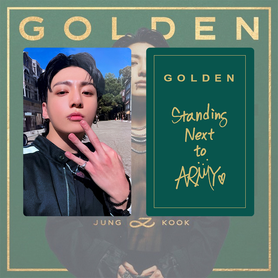 BTS Jungkook GOLDEN Photo Card