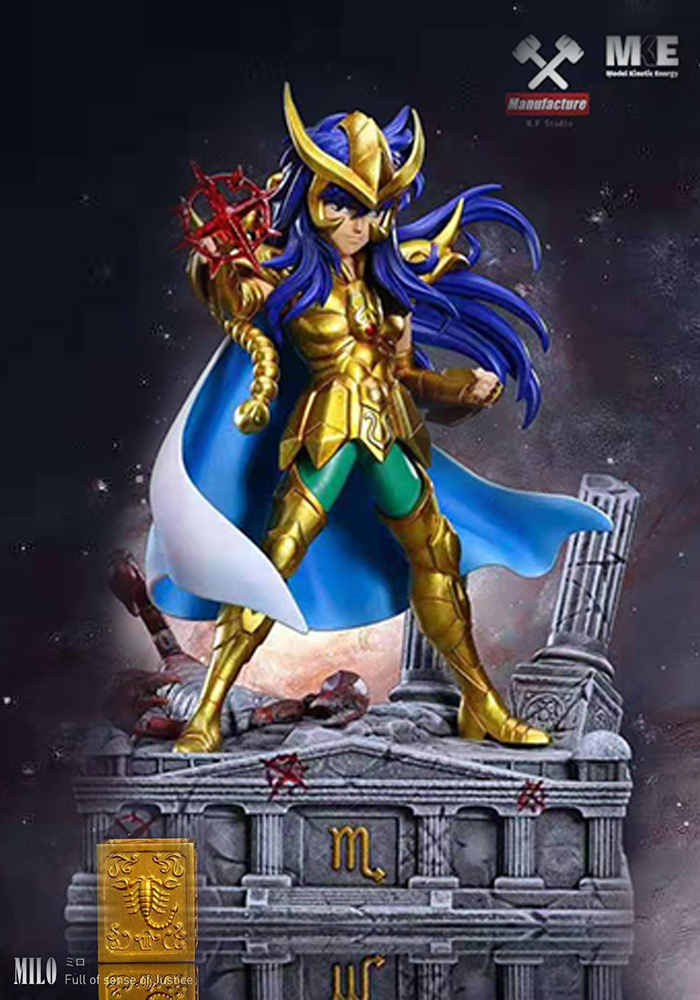 Scorpio Milo - Saint Seiya Resin Statue - M.F Studios[Pre-Order]