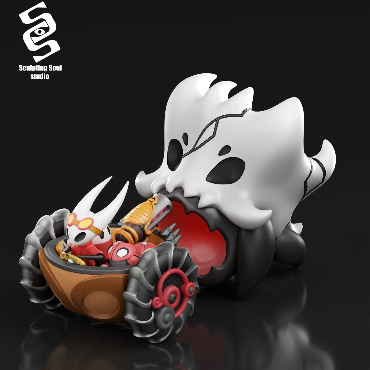Sculpting Soul Studio - What If: Rescuing Pilbloom Silksong Mechanic Hornet Hollow Knight-