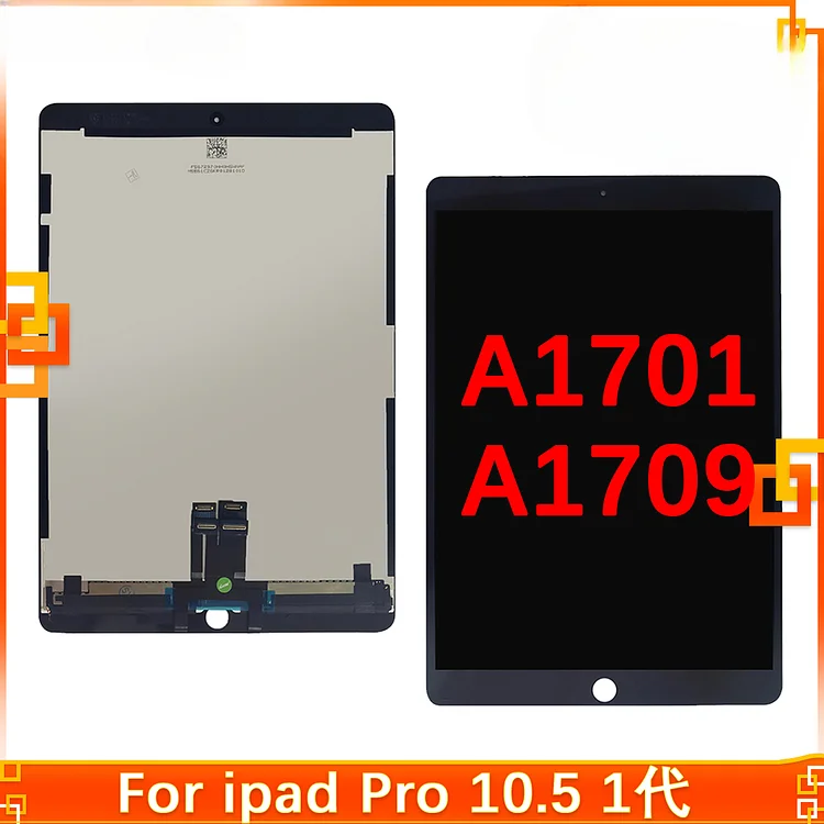 10.5" For iPad Pro A1701 A1709 LCD Display Touch Screen Digitizer Full Assembly Replacement Tablet LCD No/With Button Tested