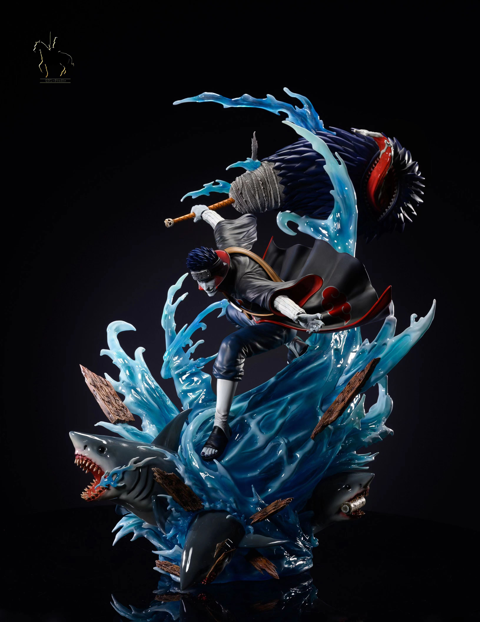 Kisame Hoshigaki Naruto Resin Statue QBLStudios