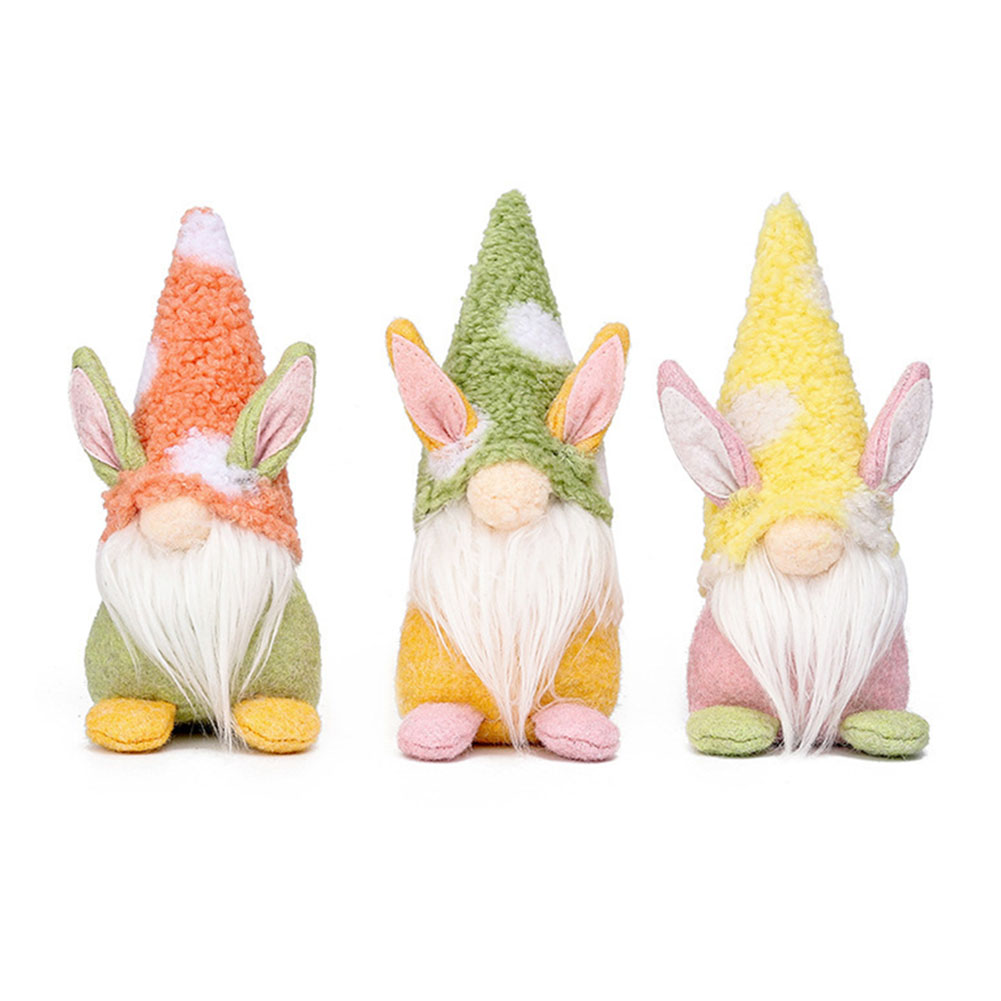 Easter Bunny Gnome Dolls Faceless Plush Toys Home Desktop Festival Decor, Green hat, 501 Original
Easter Bunny Gnome Dolls Faceless Plush Toys Home Desktop Festival Decor, Green hat, 501 Original