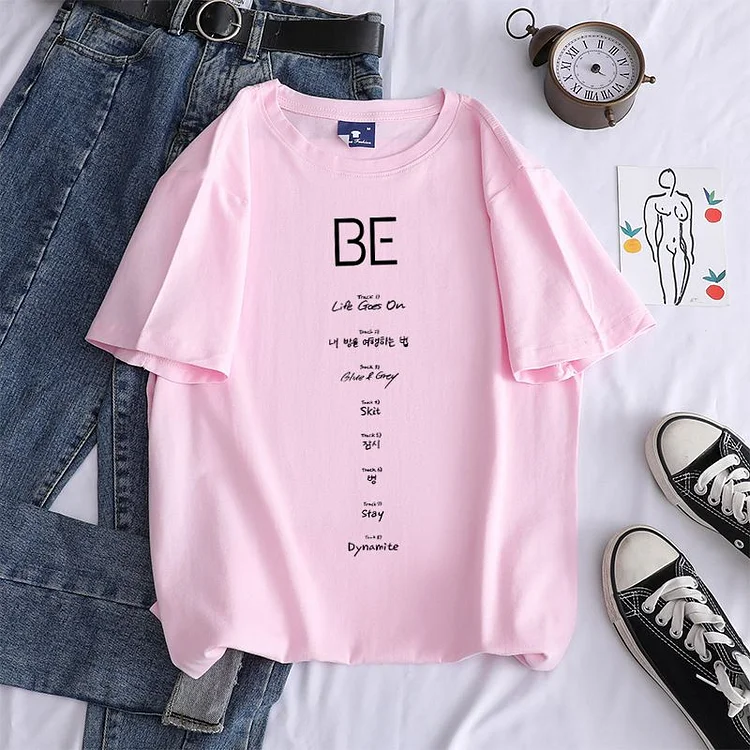 방탄소년단 BE Candy Colors T-shirt
