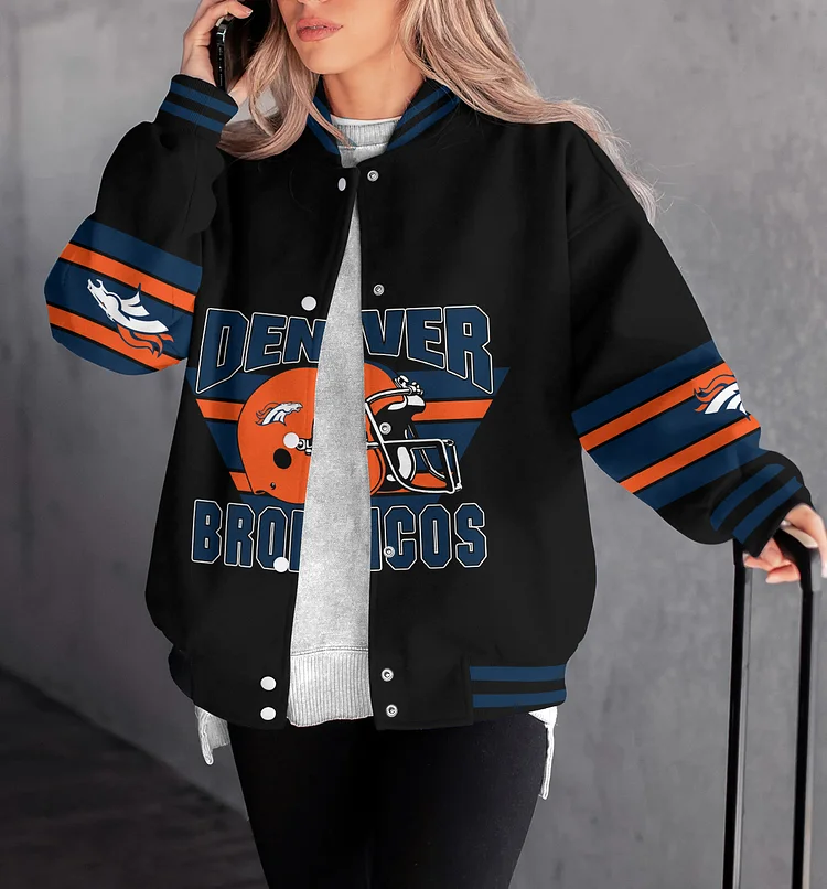 Denver Broncos Women Limited Edition Full-Snap Casual Jacket