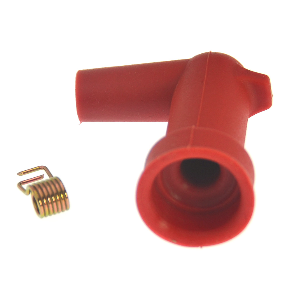 Red Spark Plug Wire Boot Right Angle for Yamaha Outboard 15 18 30 40 60HP, 501 Original
Red Spark Plug Wire Boot Right Angle for Yamaha Outboard 15 18 30 40 60HP, 501 Original