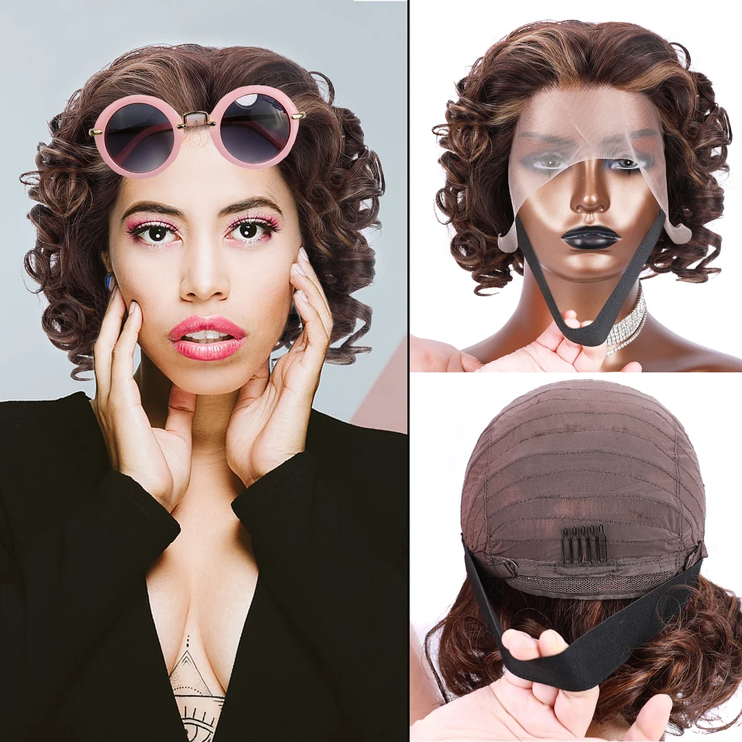 Zaesvini Hair®|Curly lace wigs deep wave lace wig Zaesvini