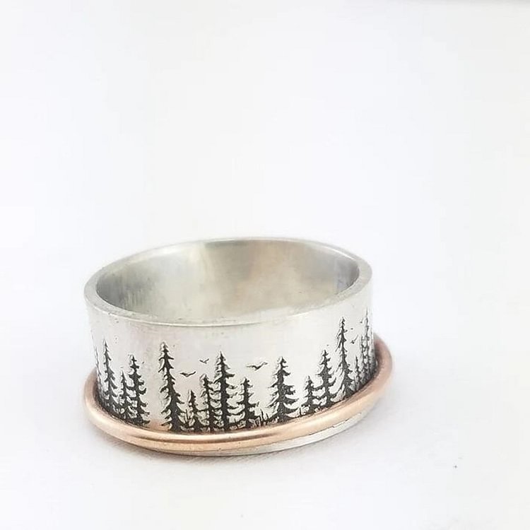 Forest Bird Turning Ring