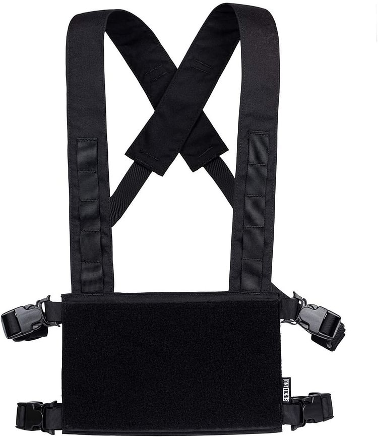 Ballistic Helmets For Sale Mini Chest Rig Modular Chest Panel with X-Harness & Waist Strap-BallisticHelmetsForSale
