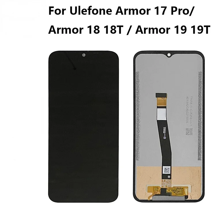For UleFone Armor 17 Pro LCD Display Touch Screen Digitizer Assembly For  Armor18 18T Armor 19 19T LCD Repair Parts Wholesale