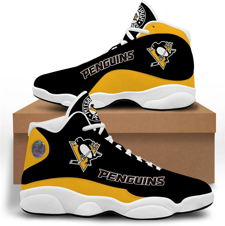 Pittsburgh Penguins Printed Unisex Basketball Shoes
