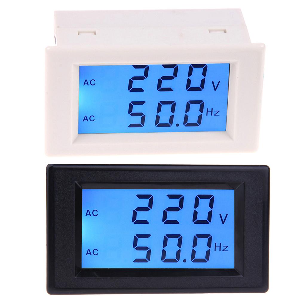 LCD Digital Dual Display AC80-300V Voltmeter 45.0-65.0Hz Frequency Meter, Black, 501 Original
LCD Digital Dual Display AC80-300V Voltmeter 45.0-65.0Hz Frequency Meter, Black, 501 Original