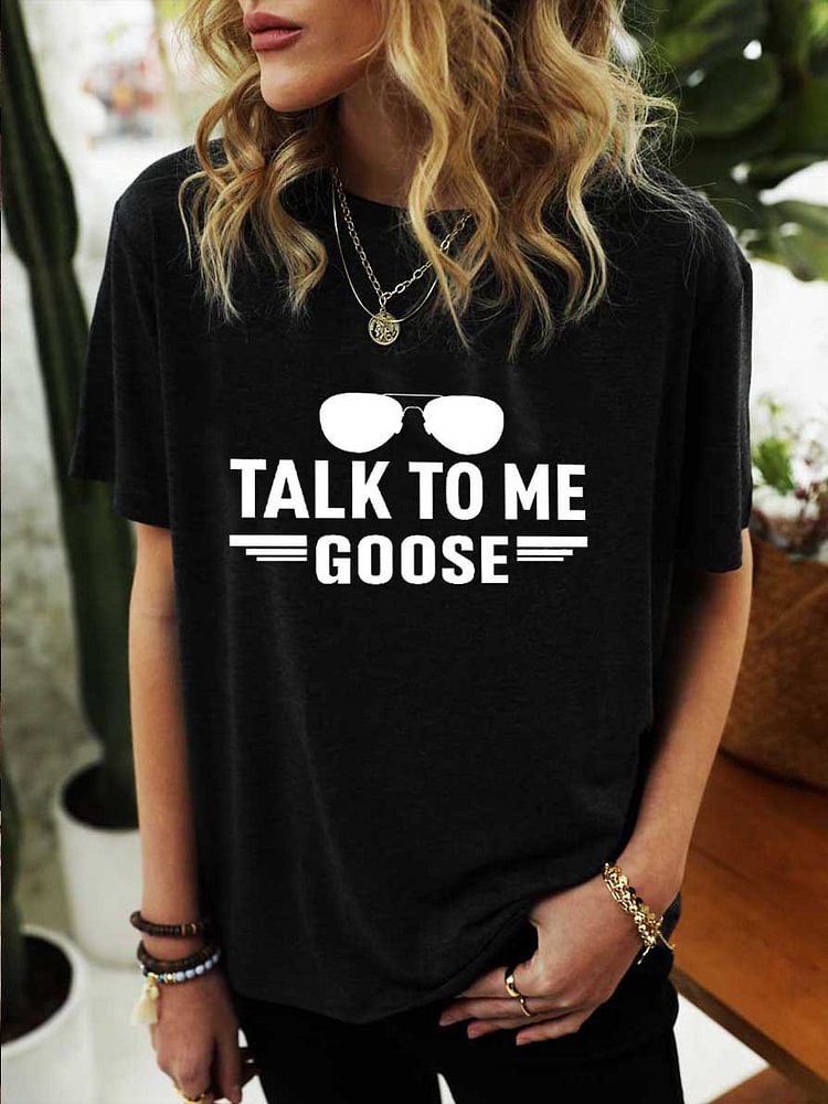 Bestdealfriday Talk To Me Goose Shirt