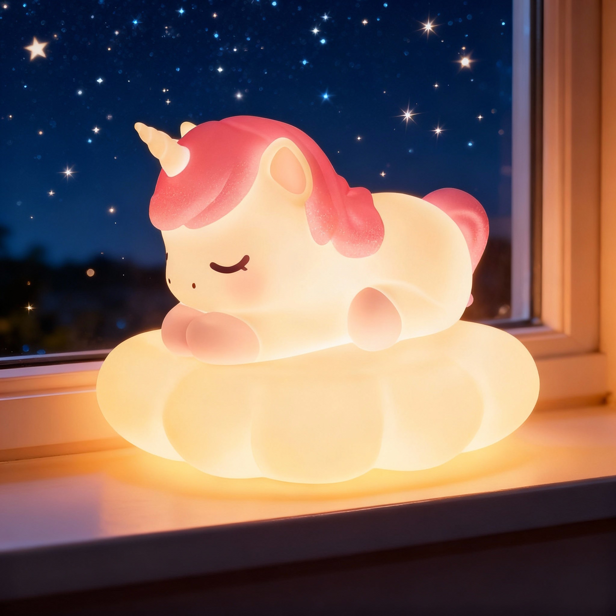 ナイトアイポーテ　新品未使用4箱　Make you Beautiful II MeWaii® Unicorn Cloud Wireless Charging 2 IN 1 Silicone Squishy