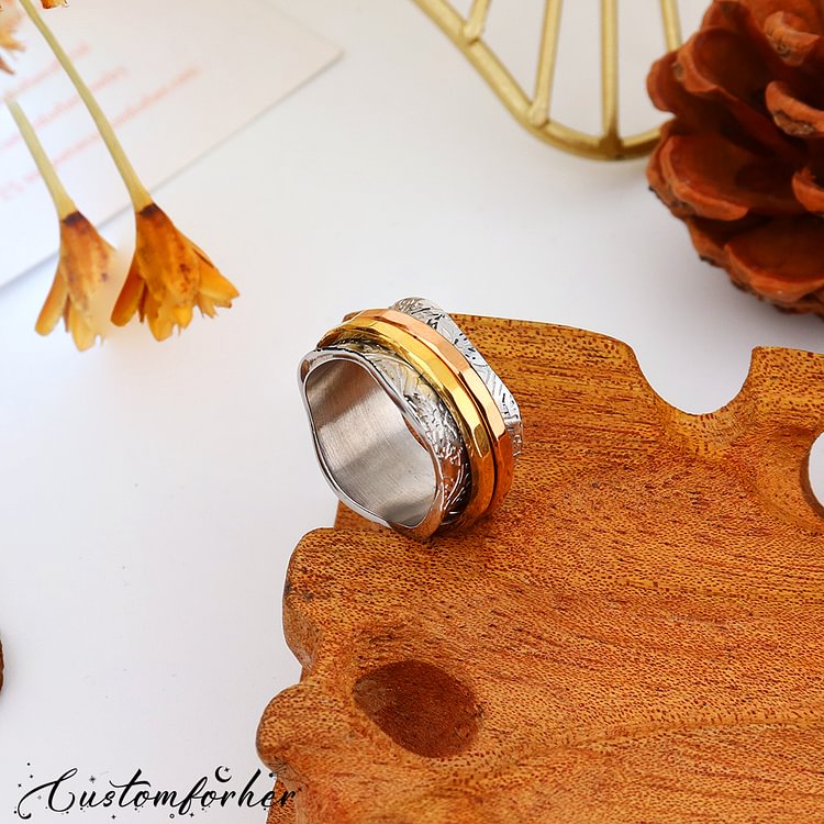 Balance & Beauty Meditation Spinner Ring