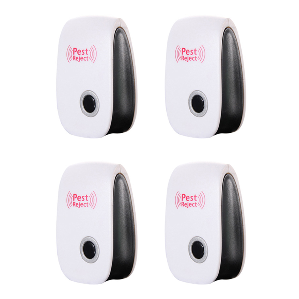 Ultrasonic Electronic Mosquito Repeller Rodent Control Pest Insect Killer, 4pcs, 501 Original