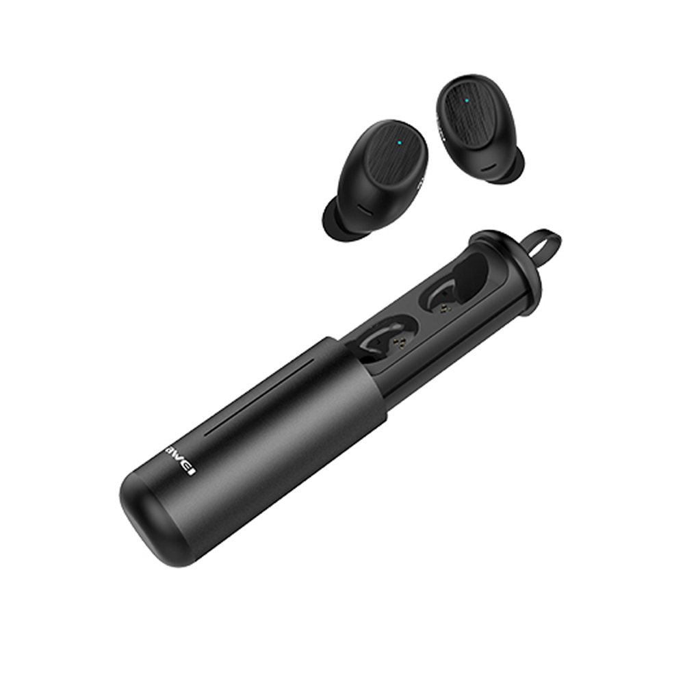 AWEI T5 True Wireless In Ear Earbuds TWS Bluetooth 5.0 Earphones with Mic, 501 Original
AWEI T5 True Wireless In Ear Earbuds TWS Bluetooth 5.0 Earphones with Mic, 501 Original