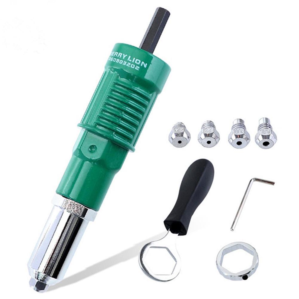 Electric Rivet Nut Gun Riveting Tool Cordless Riveting Drill Adapter Kit, 501 Original
Electric Rivet Nut Gun Riveting Tool Cordless Riveting Drill Adapter Kit, 501 Original