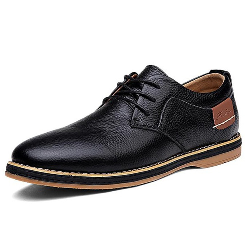 Men's Genuine Leather Business Oxford Shoes Loafers Shoes | ARKGET