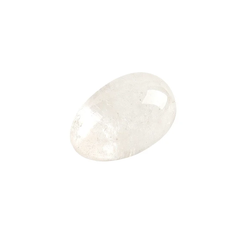 20mm Mini Egg Shape Crystal Palm Stone Crystal   Clear Quartz Opalite Aventurine Black Obsidian Lepidolite Red Jasper Tiger Eye Rhodonite