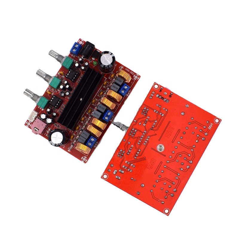 2.1 Channel DC12V-24V 50W*2+100W Digital Subwoofer Power class D amplifier module Board TPA3116D2