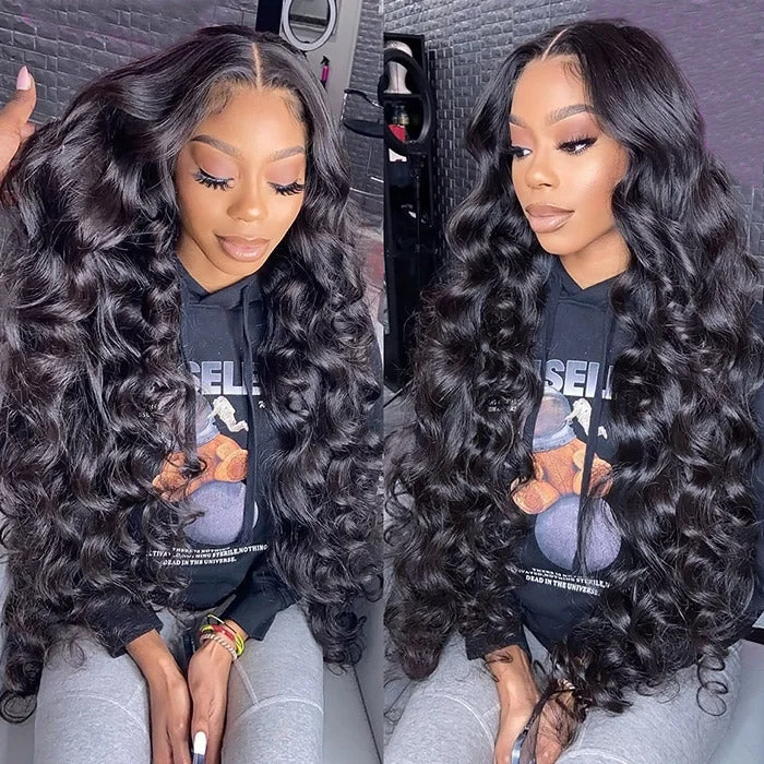 Melting! Loose Wave Swiss HD Undetectable Lace 13x4 Lace Frontal Wig