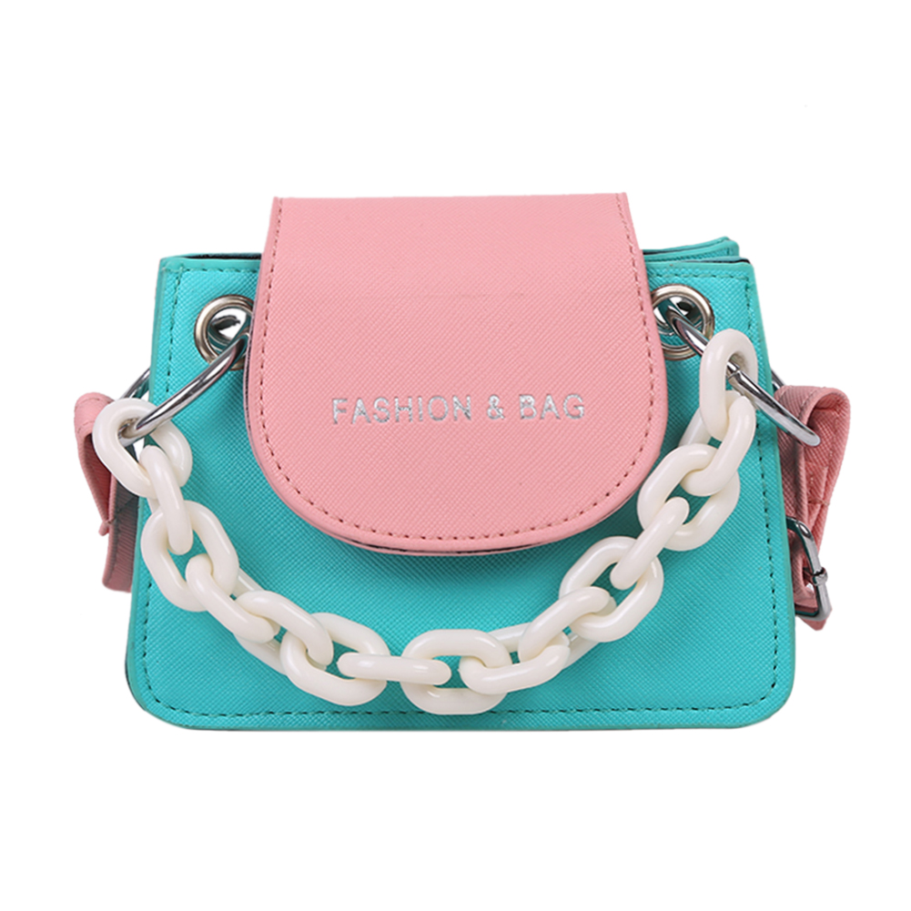 Casual Hit Color Shoulder Bag Acrylic Chain Mini PU Crossbody Handbag, White, 501 Original
Casual Hit Color Shoulder Bag Acrylic Chain Mini PU Crossbody Handbag, White, 501 Original