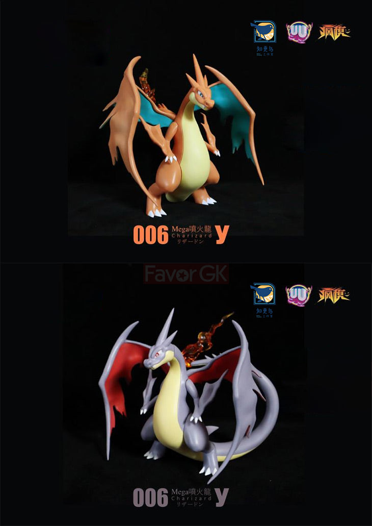 READY STOCK】Sun Studio - Pokémon - Charizard X & Charizard Y