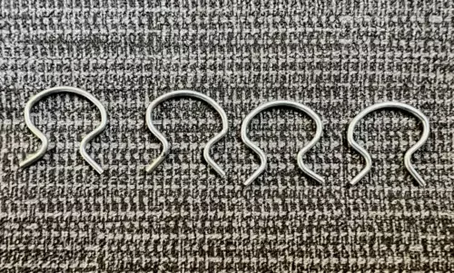 Dronehint FITS DACIA WINDOW WINDER DOOR HANDLE METAL RETENTION CRANK SECURING CLIPS Parts